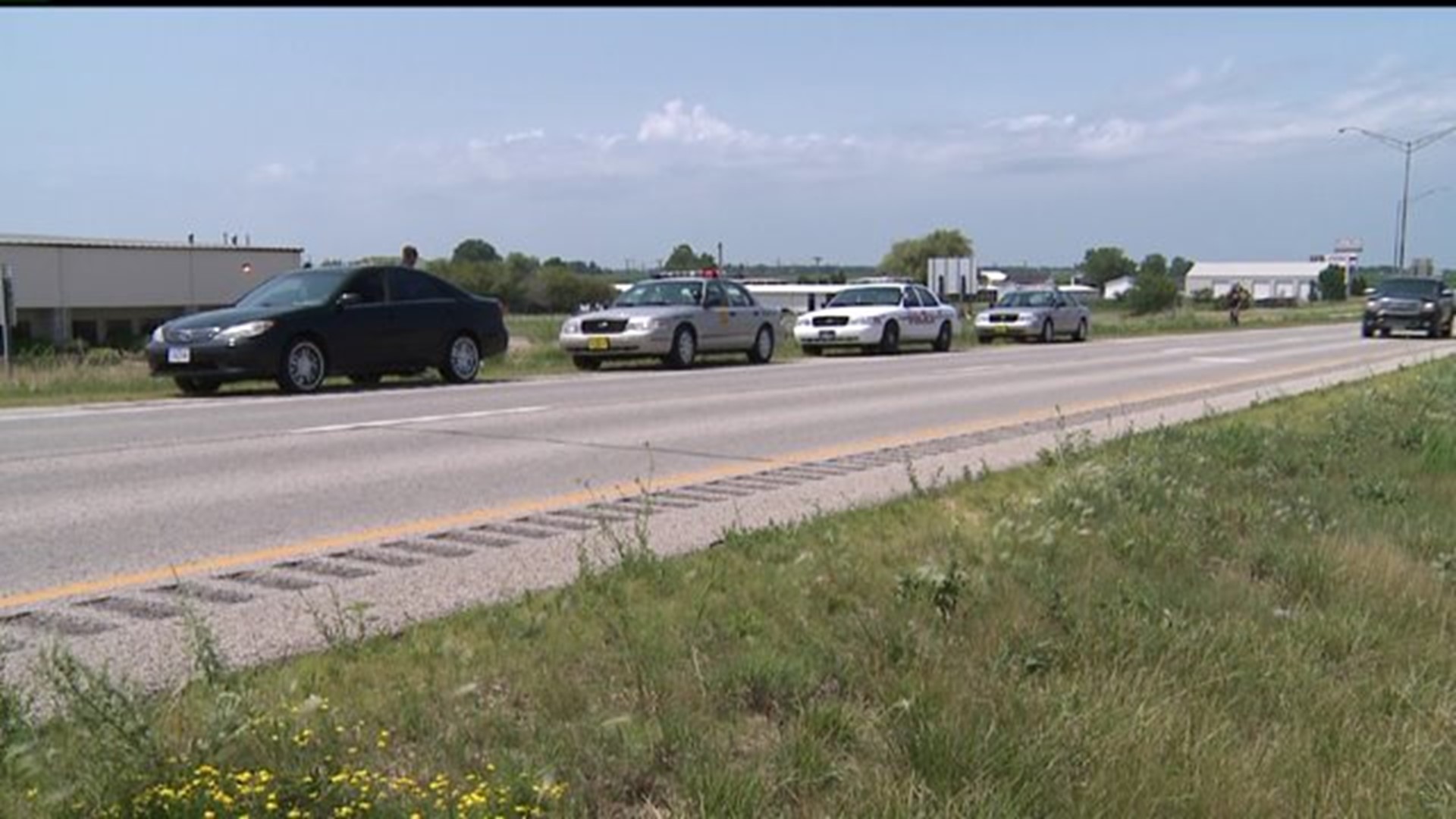 Police on the roadways during Memorial Day weekend