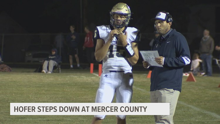 Mercer County Athletic Director and football coach Andrew Hofer steps down