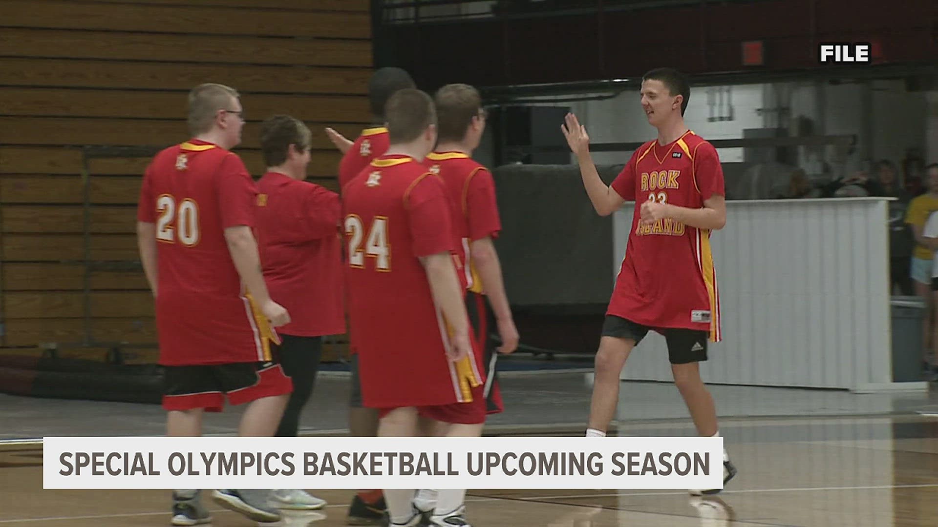 High school graduates in the Illinois Quad Cities can register to become a part of the Rock Island Special Olympics basketball team. Team practices are once a week.
