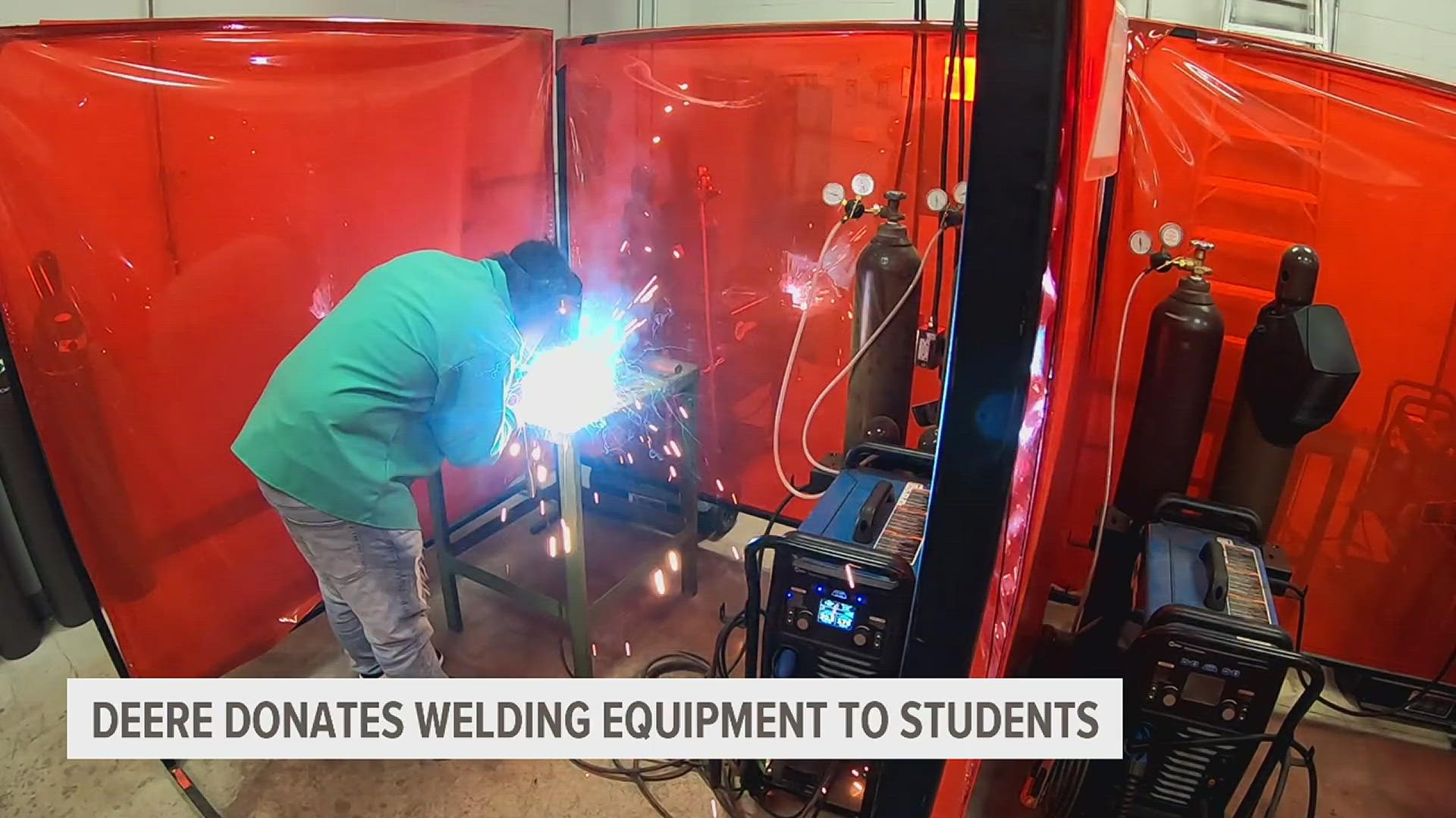 Students at Arrowhead Ranch's welding program will have new equipment to help them explore new career paths in manufacturing.