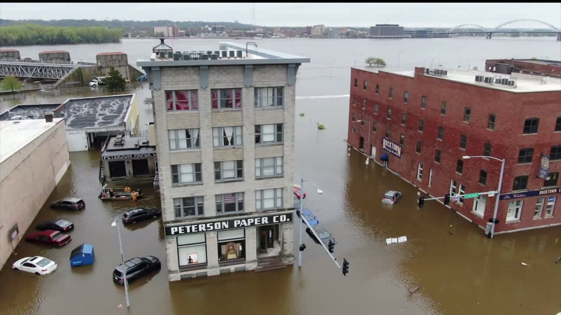 Davenport flood economic toll estimated at 2.5 million per month