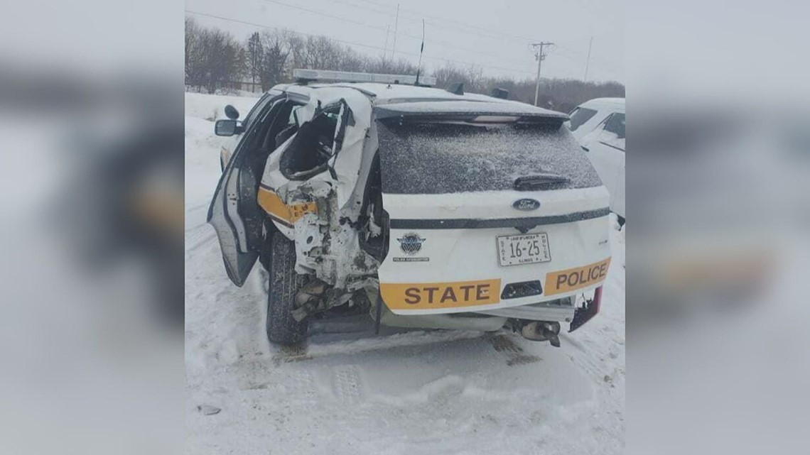 Illinois State Police Trooper Seriously Injured After Scott's Law ...