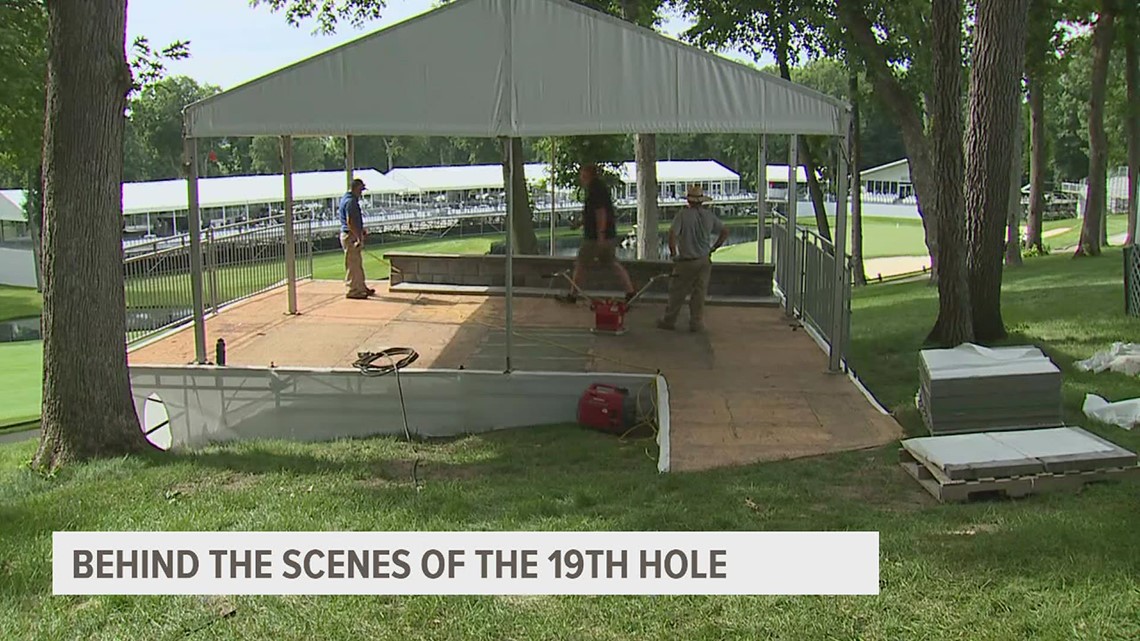 WATCH: Go behind the scenes at the John Deere Classic's 19th Hole