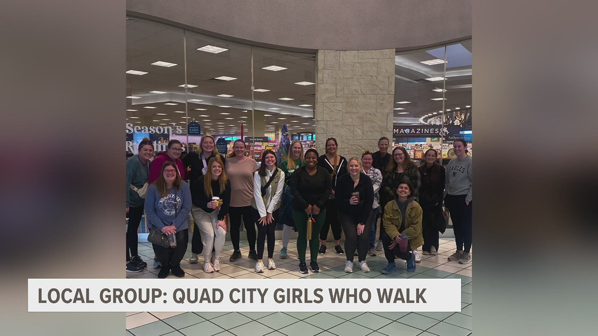 From holiday meetups to book clubs, trivia nights & many miles logged, Quad City Girls Who Walk has fostered a welcoming, active space for people to find community.