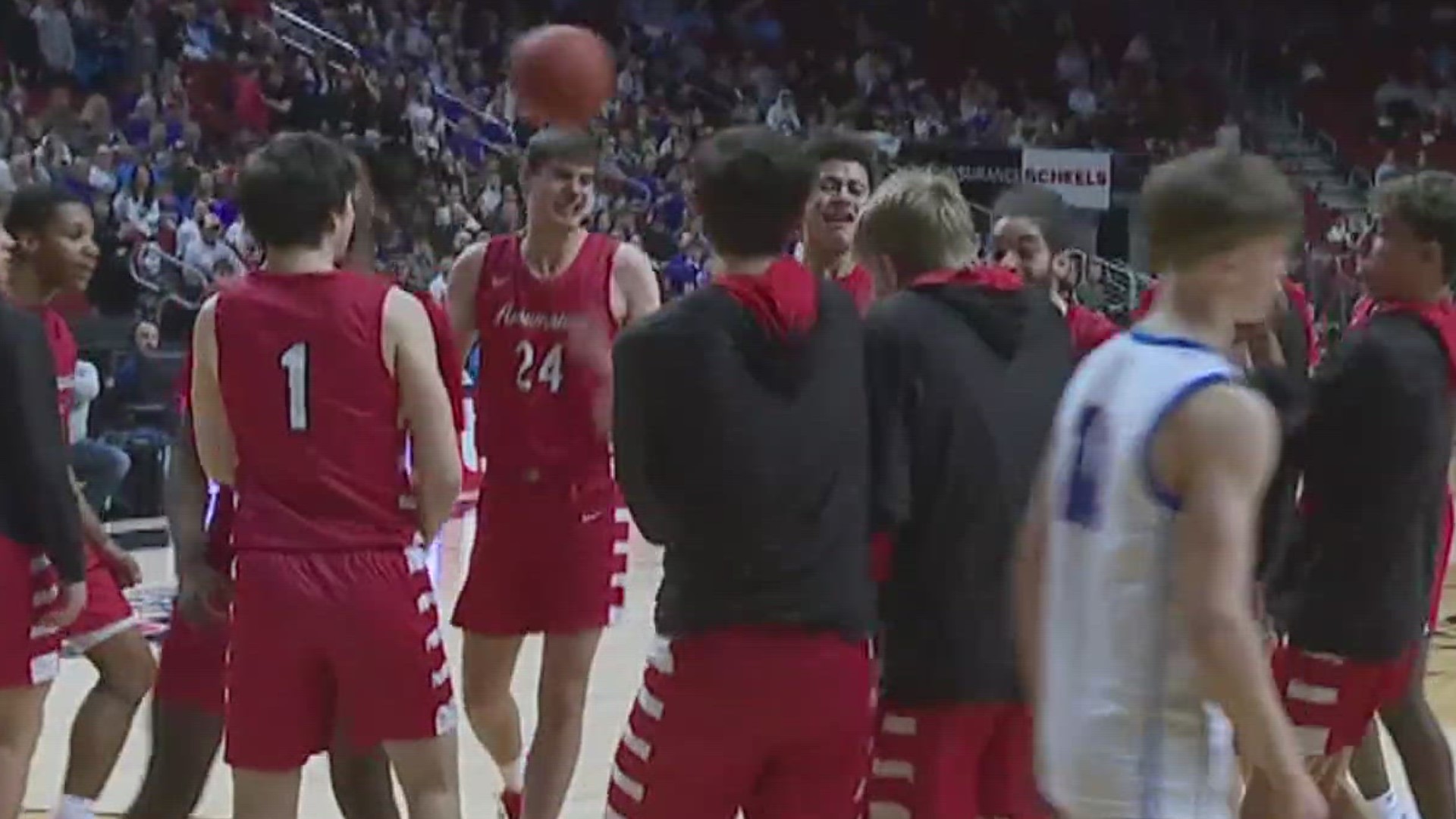 Assumption knocks off top seed Decorah in overtime to advance to the 3A State Championship for the first time since 2000.