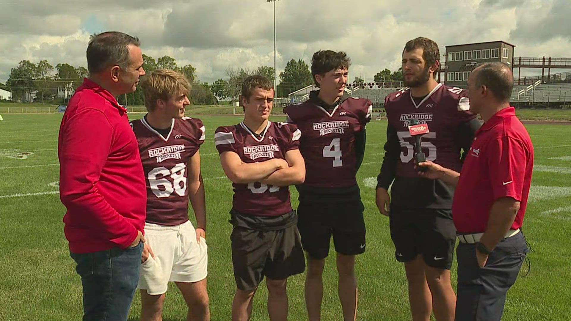 Players from the Rockridge Rockets give a glimpse into their preparation for their upcoming match against the Princeton Tigers.