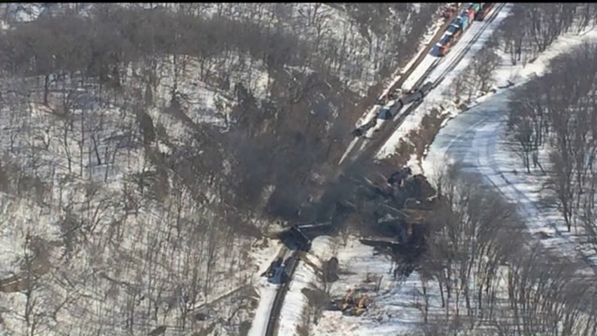 Train derailment clean up nears completion