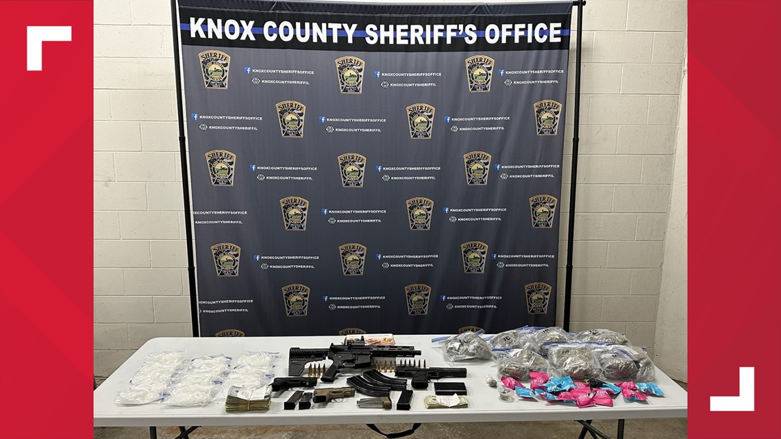 Knox County Sheriff's Office arrests two on drug charges