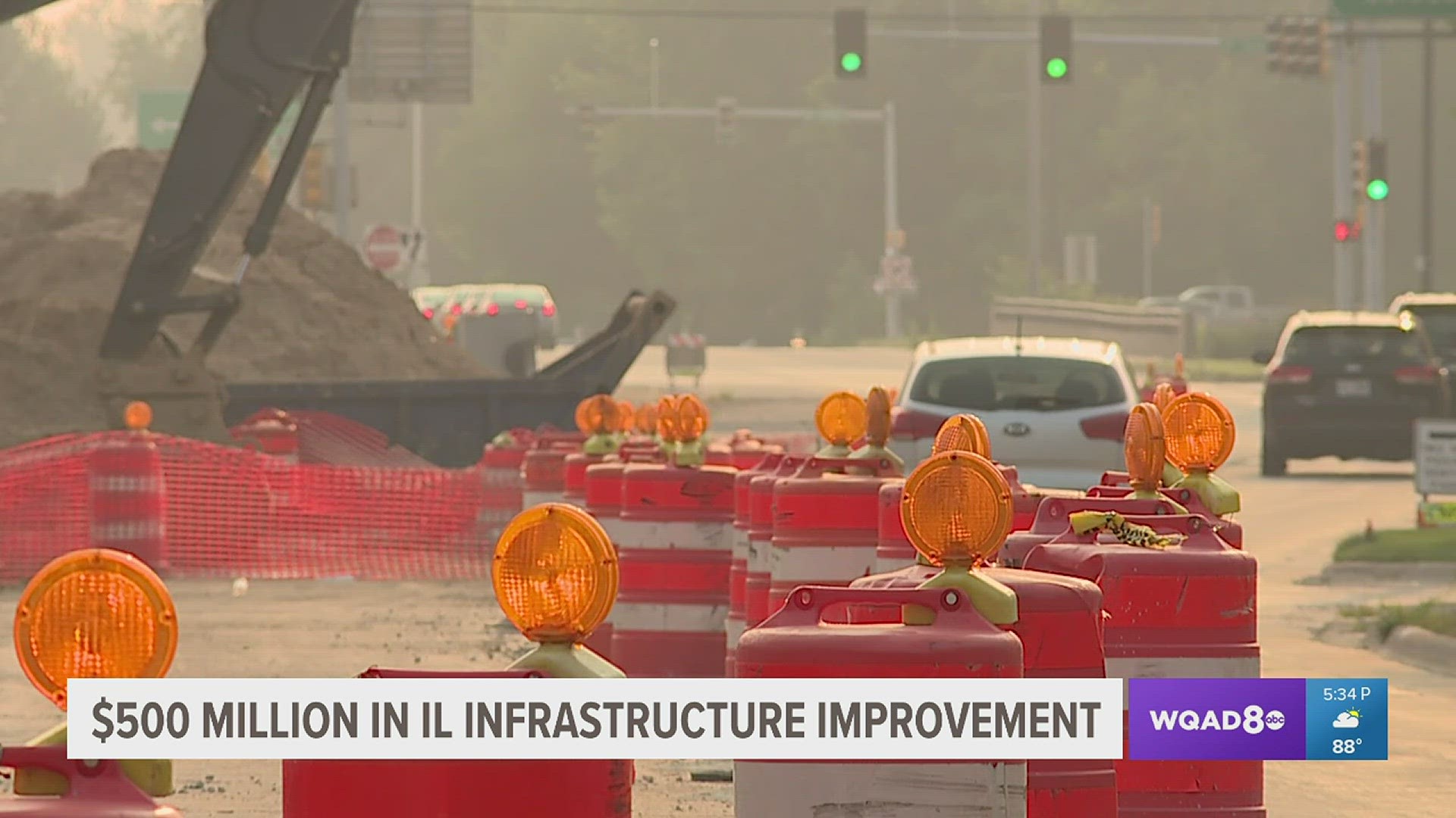 $500 million in infrastructure improvements are coming to western Illinois