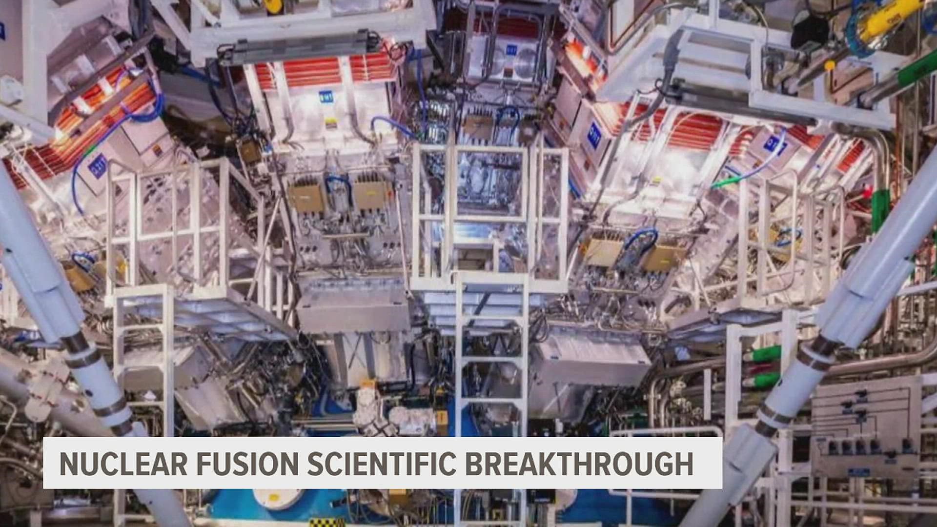 Fusion breakthrough could be climate energy game changer