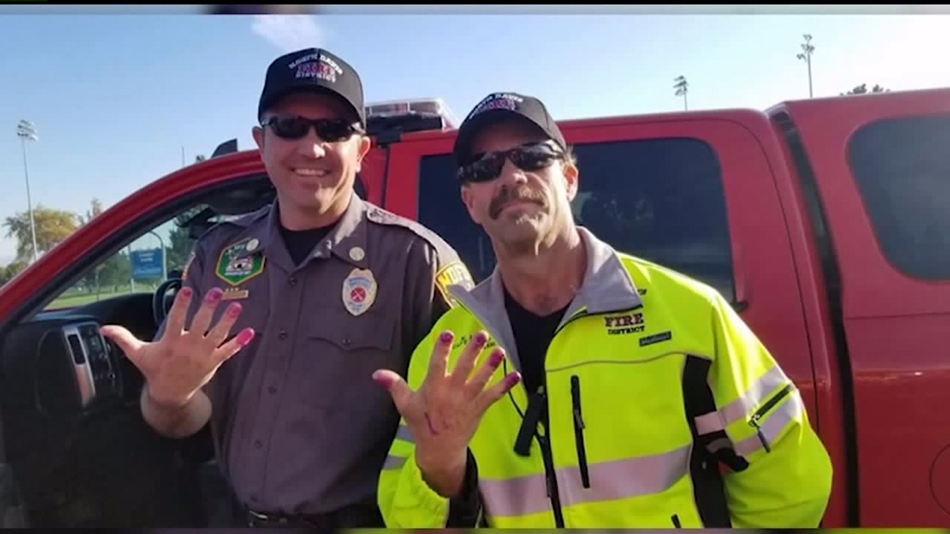 Why This Picture of Manicured Firefighters is Going Viral