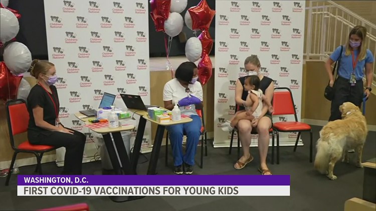 First COVID-19 kids' vaccines rolled out across the country