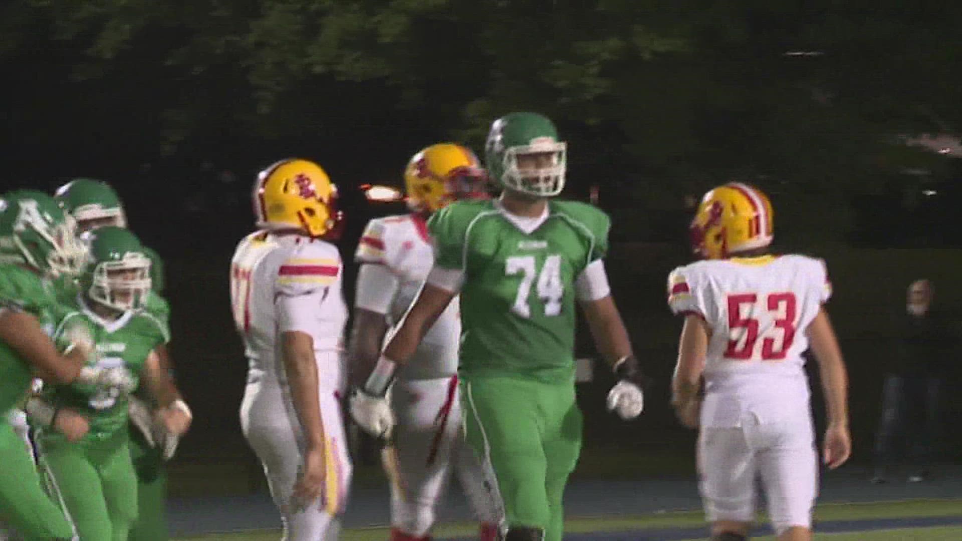 The Alleman offensive lineman is listed as the No. 1 recruit in Illinois.
