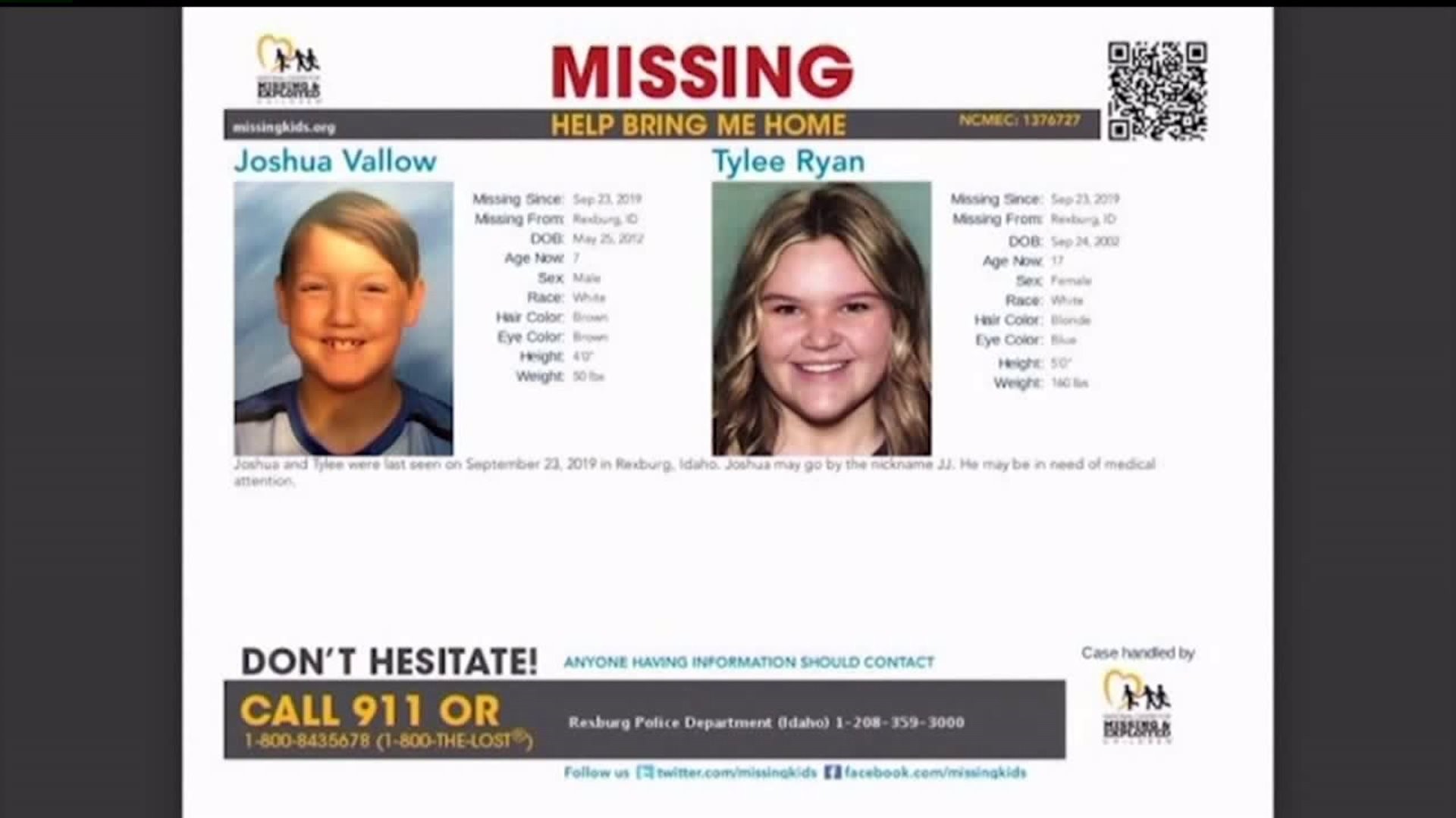 Missing Idaho children