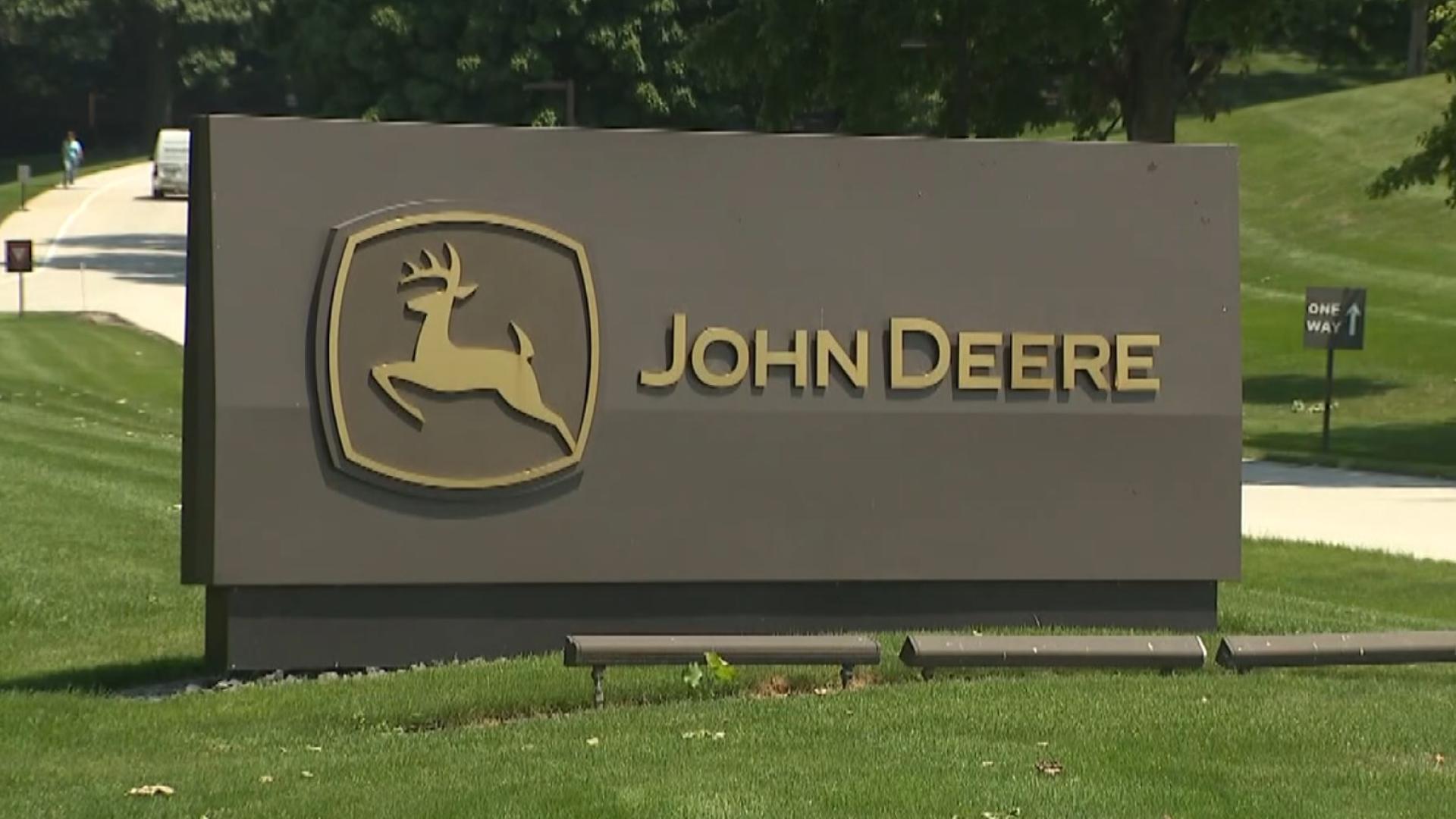 Deere said in a statement that "these layoffs are due to reduced demand" and that "they are not related to production moves."