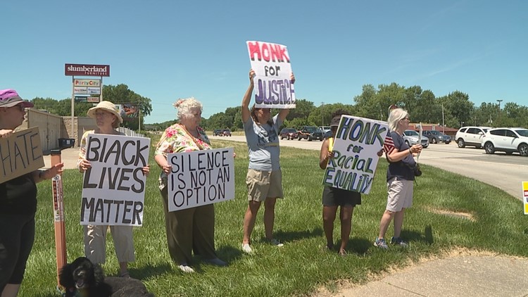 For 2 years, rain or shine, a local group has protested for racial equality