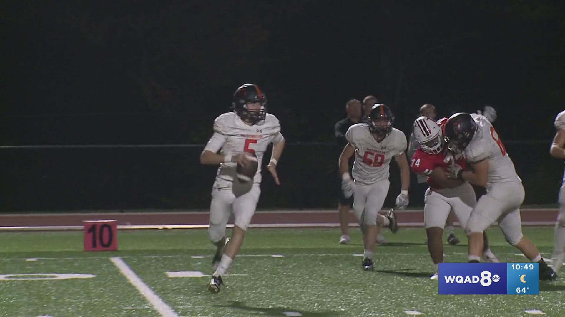 Tune in every Friday at 10:15 p.m. for high school football highlights!