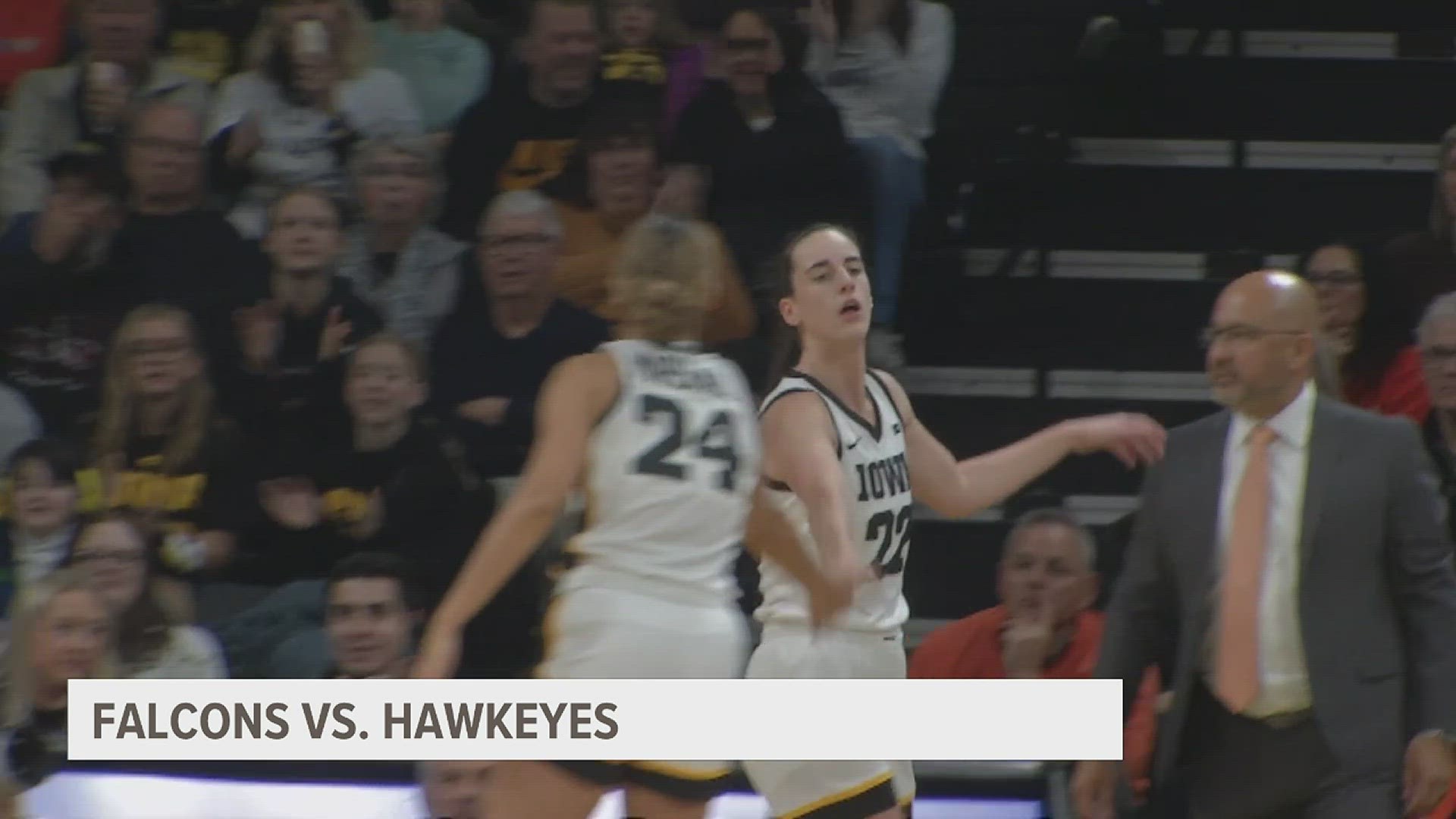 The Hawkeyes will face off against Iowa State on Wednesday, Dec. 6.