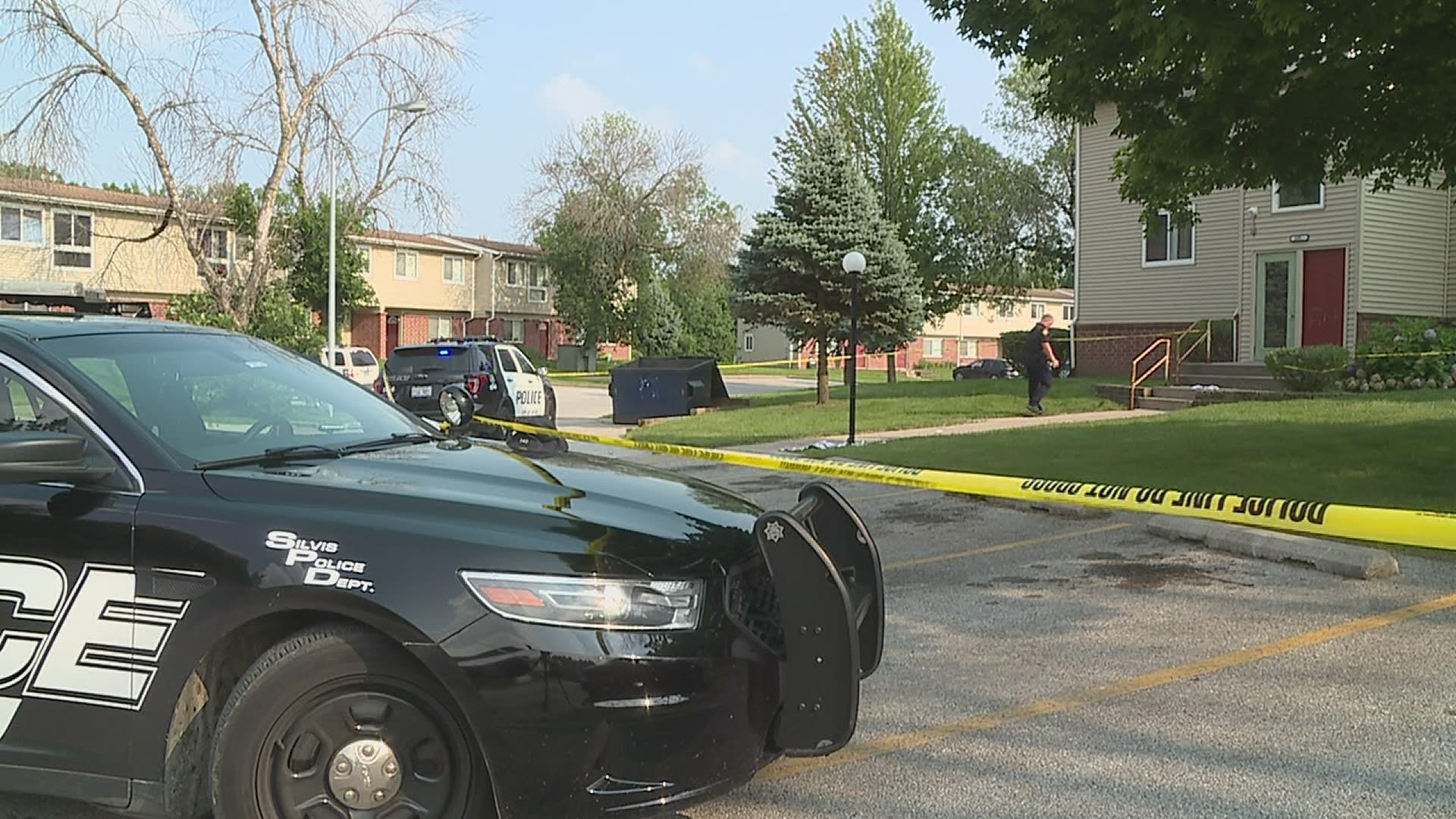 A young man was pronounced dead at the hospital after police discovered him injured by a gunshot in front of a Silvis apartment complex.