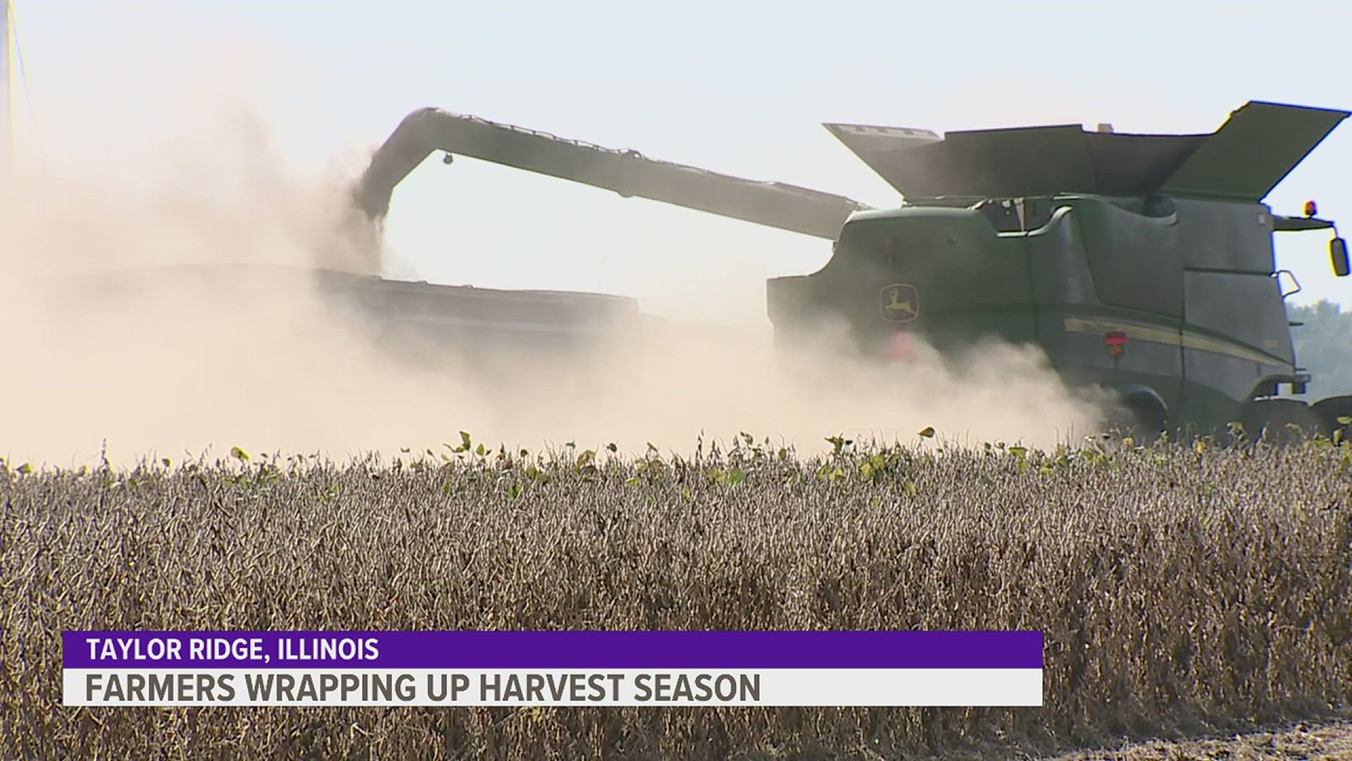 Despite a dry start to the season, one farmer said the delayed rainfall made crops a lot healthier than expected.