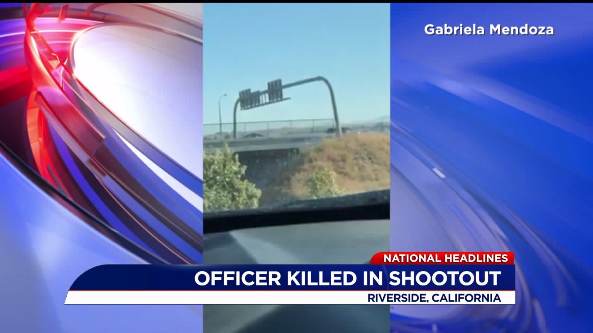 One officer was killed and two others were injured in a shootout in ...