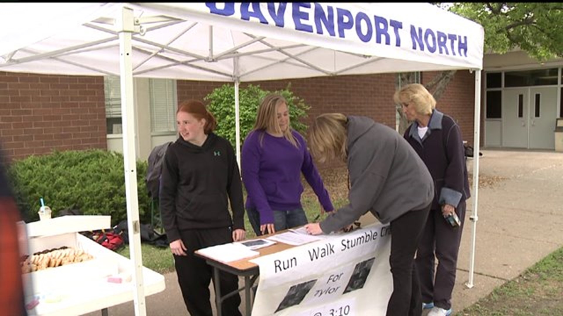Davenport North organizes annual run, walk to help classmate
