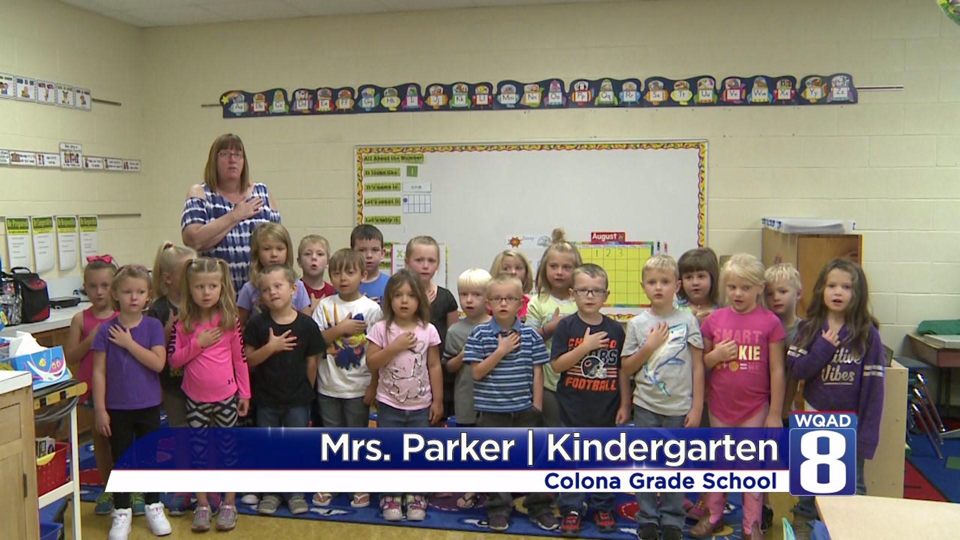 Pledge Colona Mrs Parker Kindergarten