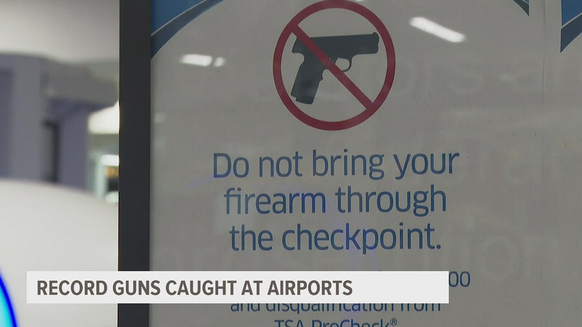 The number of guns caught at US airports keeps growing — here's why