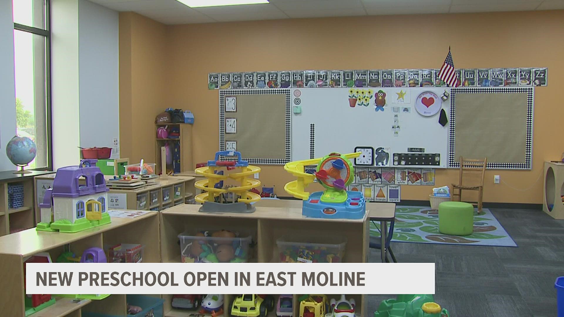 The East Moline Early Learning Center aims to give at-risk preschoolers a fun, interactive, and inclusive learning environment.