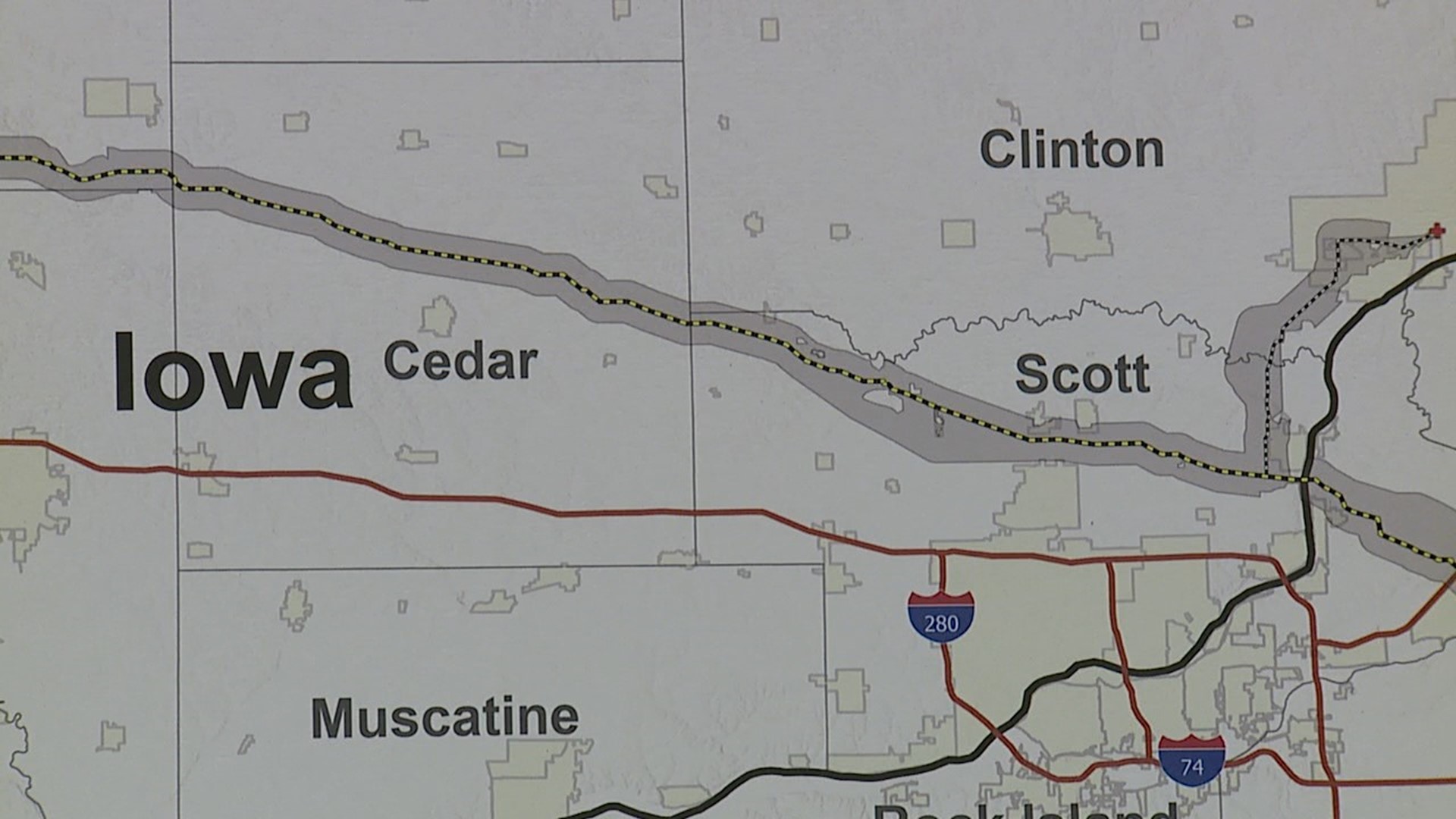 The carbon capture pipeline proposed to pass through Scott County would transport liquid carbon dioxide from ethanol plants in Cedar Rapids and Clinton.