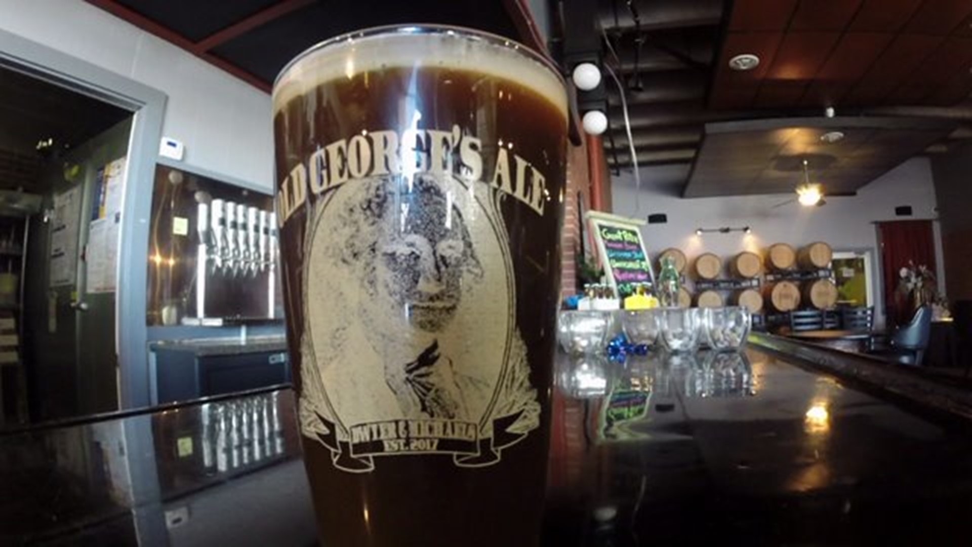 Local brewery makes beer based off of George Washington`s original recipe