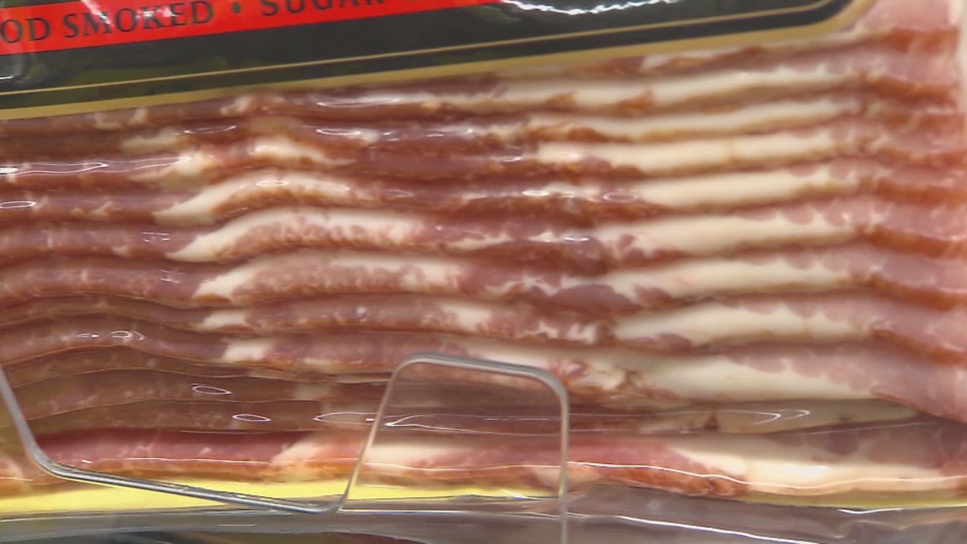 Professor Chad Hart said that rather than taking bacon off their grocery lists, consumers have continued to purchase it but in smaller quantities.