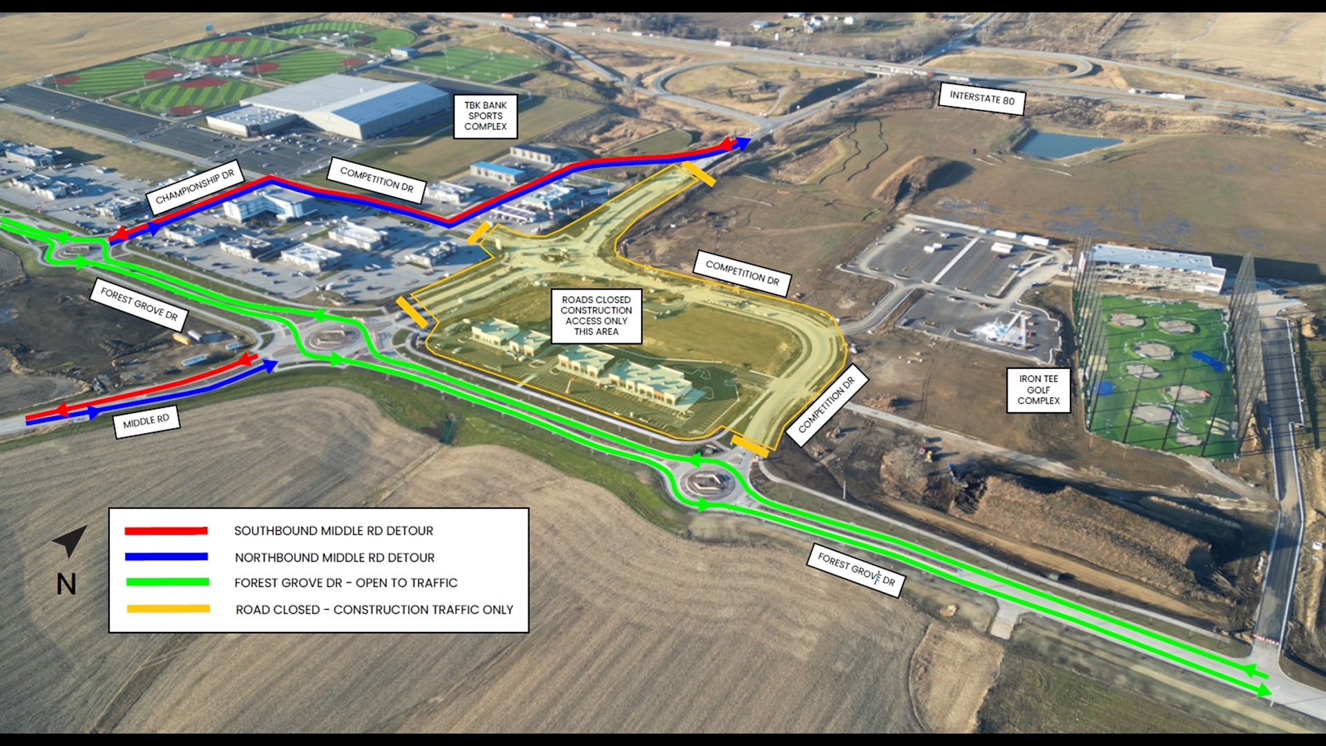 Forest Grove Drive reopening this December