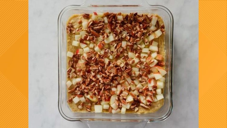 Apples, oatmeal and syrup combine for delicious, easy-to-make snack