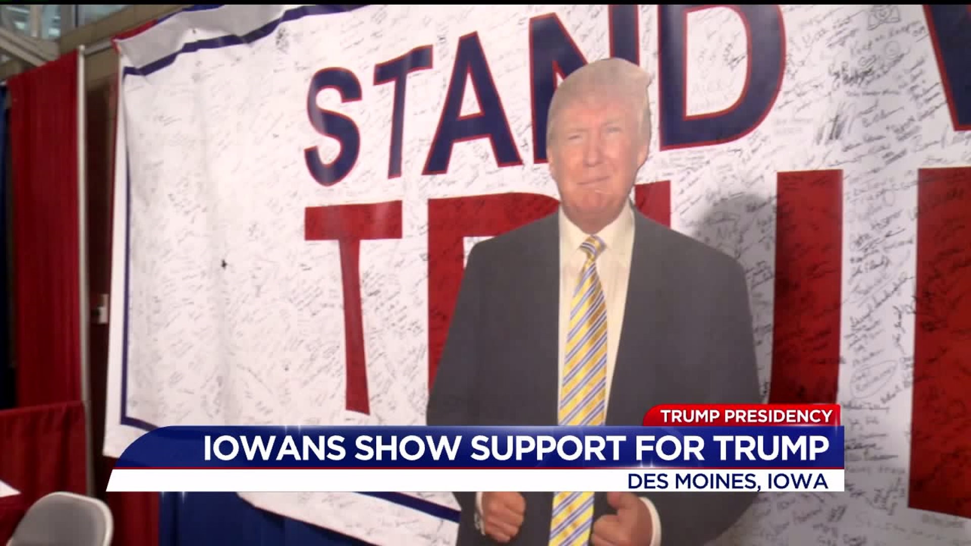 Iowa State fairgoers love Trump