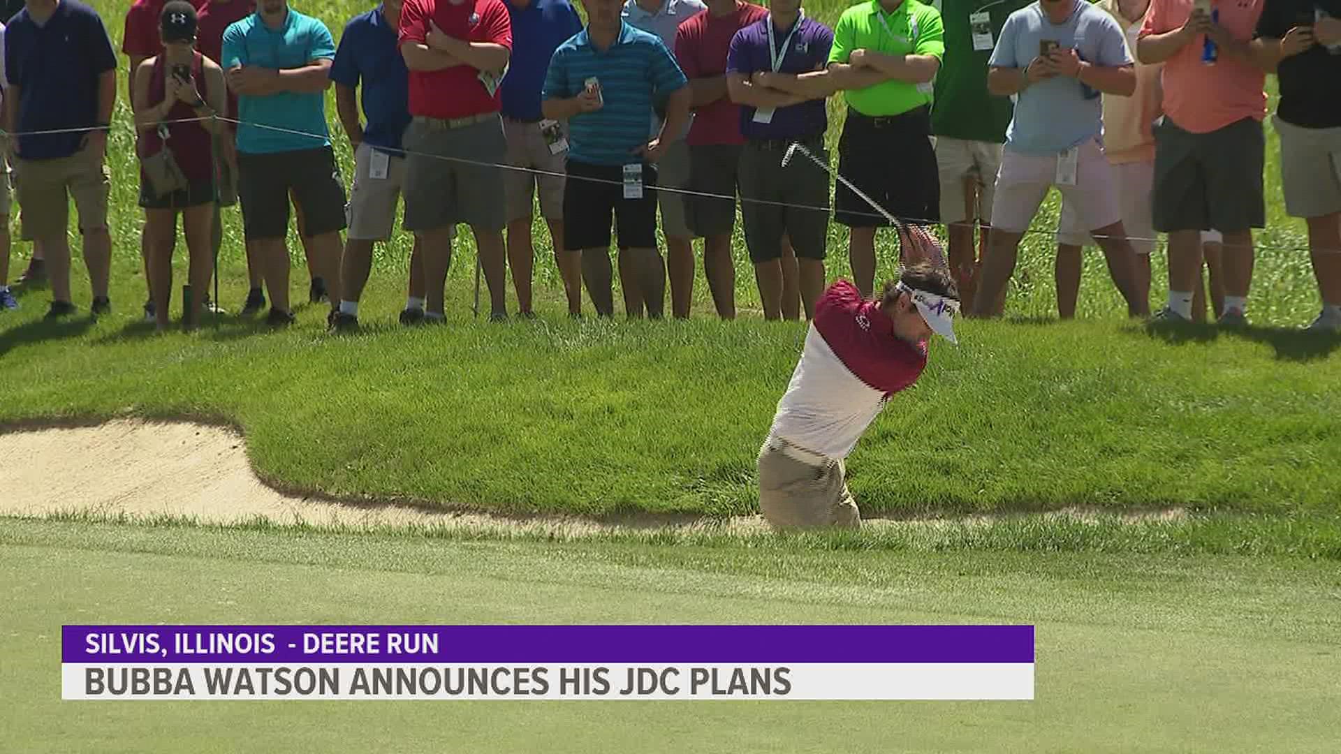 The two-time Masters champion announced his 2022 summer schedule with JDC making the list.