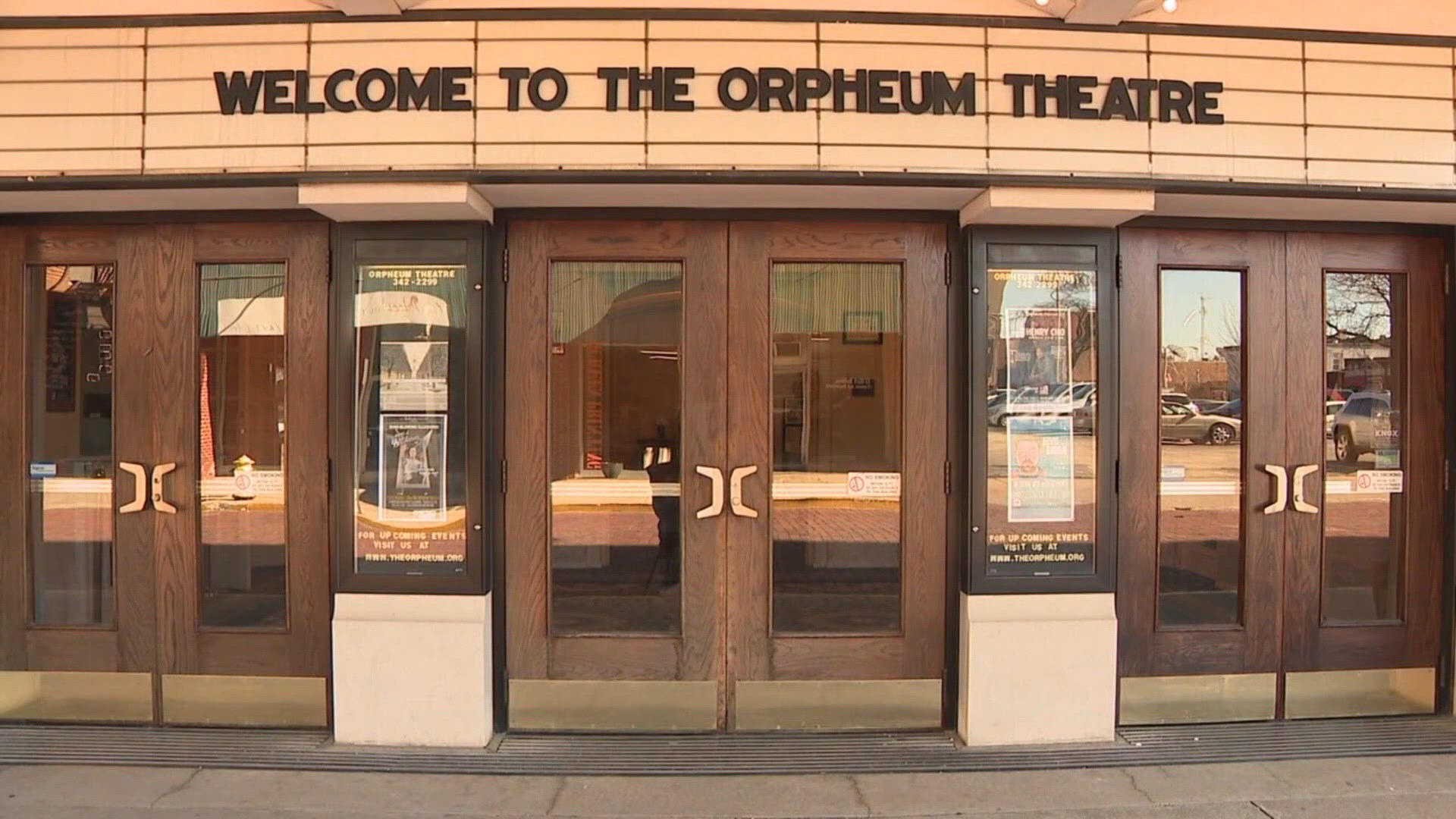 The Orpheum Theatre in Galesburg warning community members about online ...