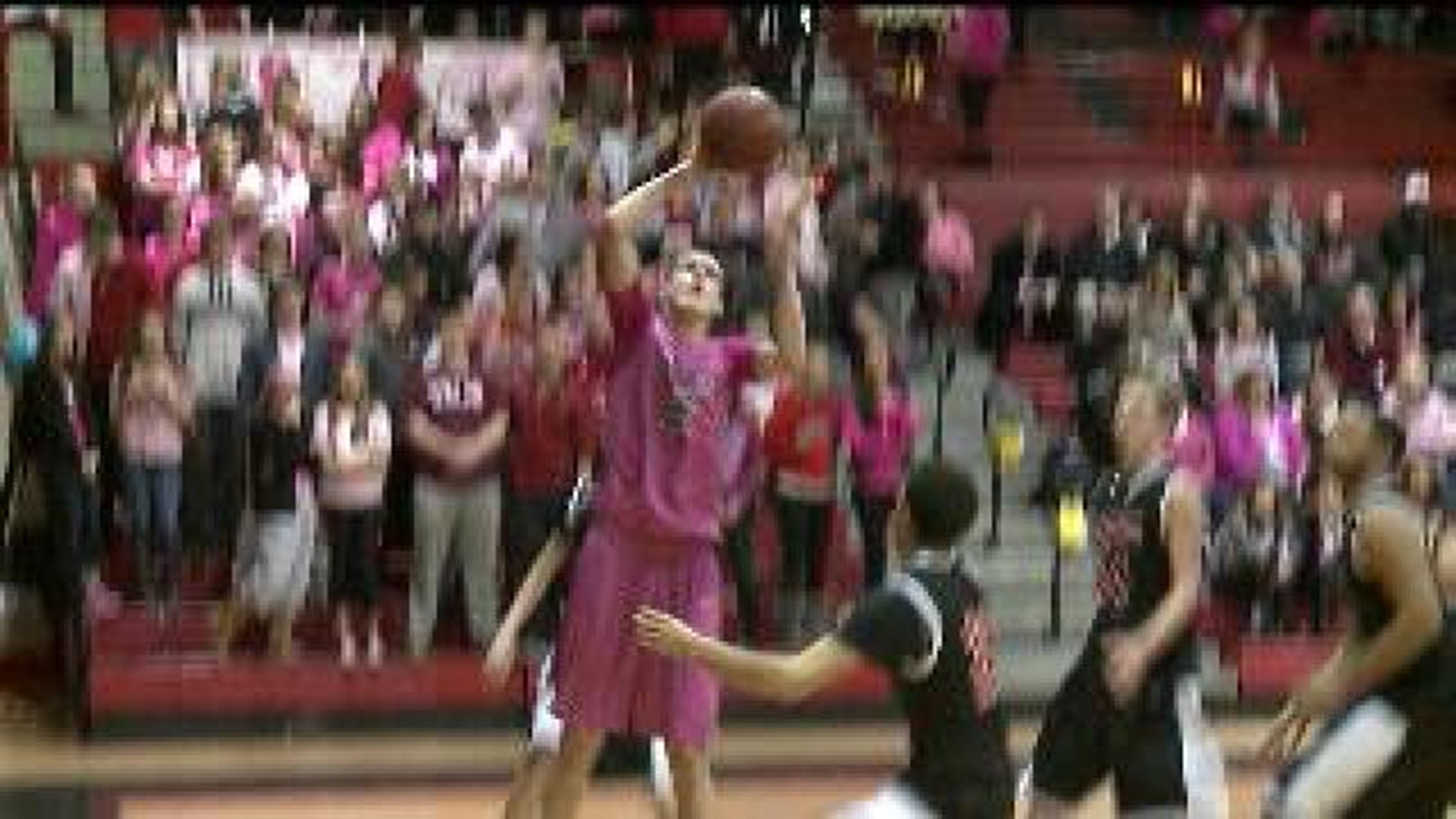 Pink Pride Sends Assumption to Win