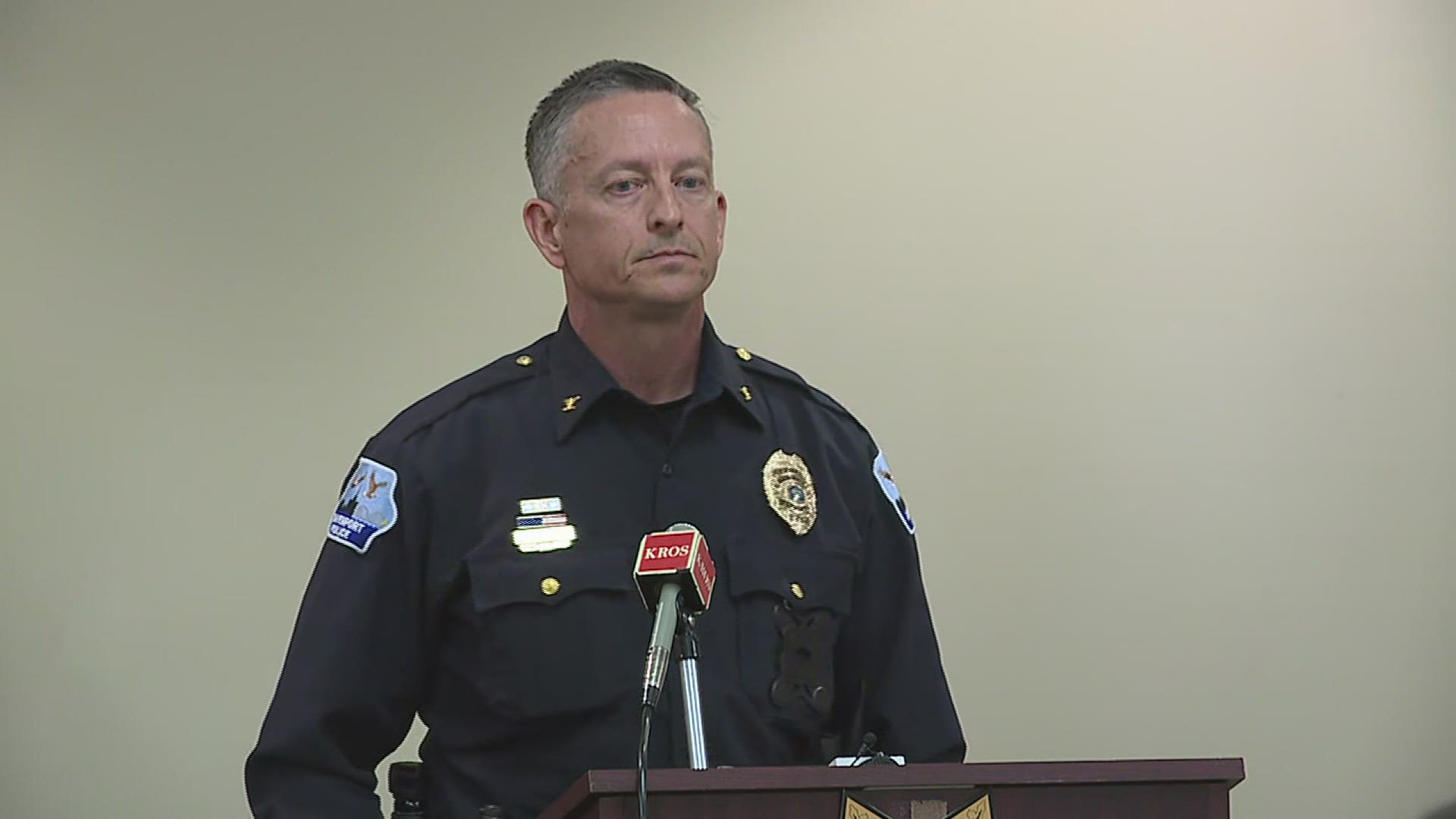 Authorities held a press conference regarding human remains found north of DeWitt, Iowa.