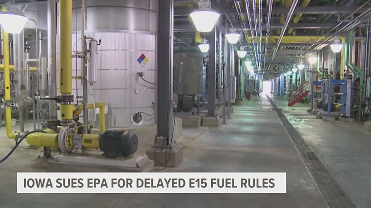 State of Iowa, Nebraska join lawsuit against EPA over E15 fuel regulations
