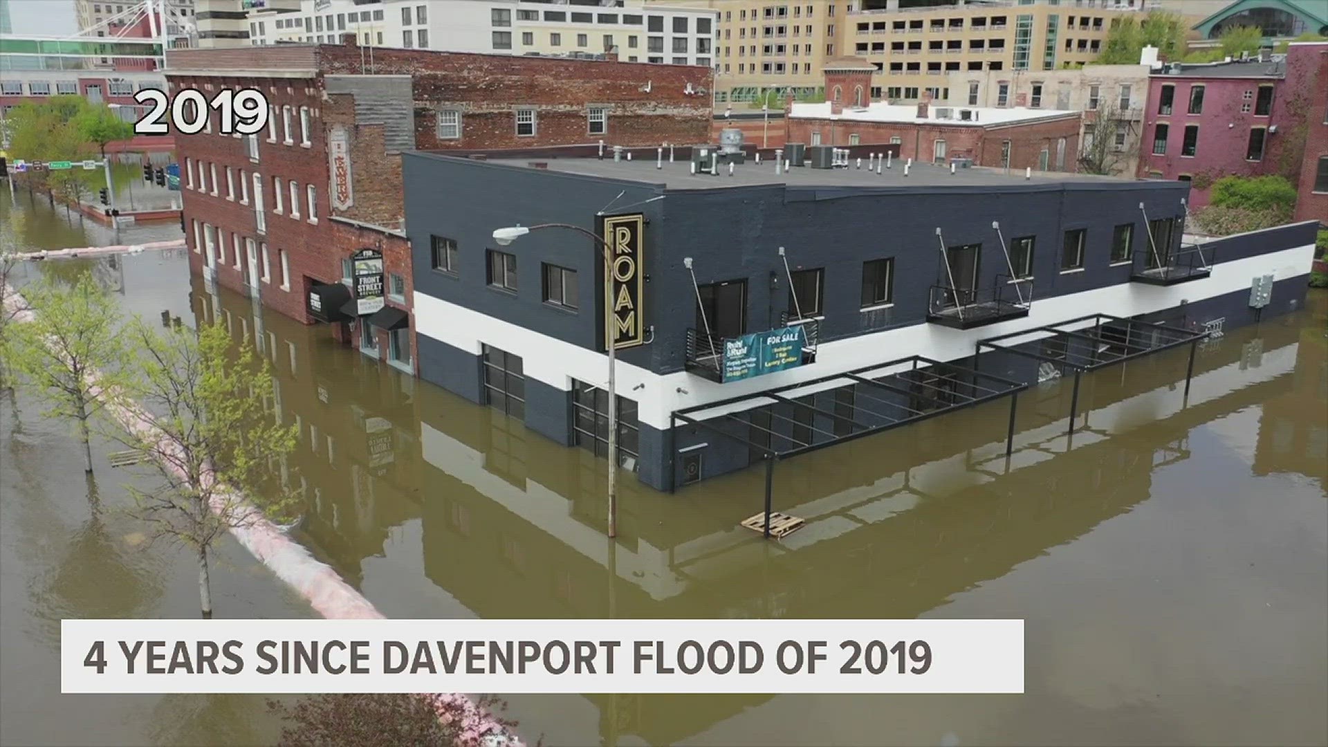 Businesses react 4 years after Davenport flood of 2019 | wqad.com