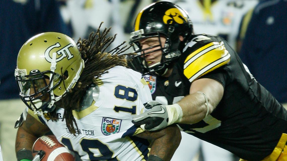 Pat Angerer named color analyst for Iowa Football | wqad.com