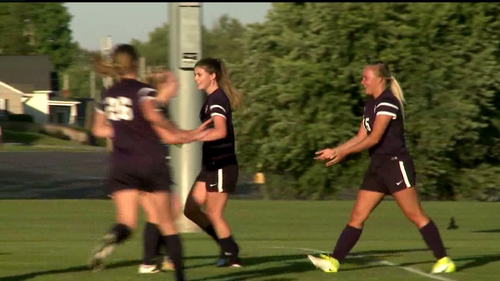 P.V. girls best Muscatine in Substate semifinal