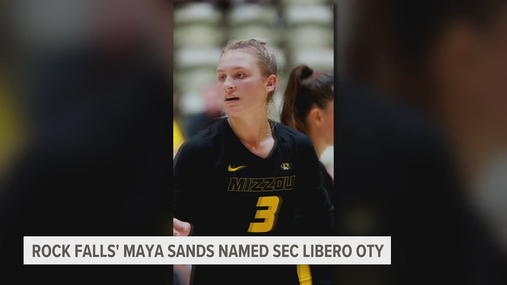 In her first year playing at the University of Missouri, UNLV transfer and Rock Falls native Maya Sands is already making a lasting impression on the court.