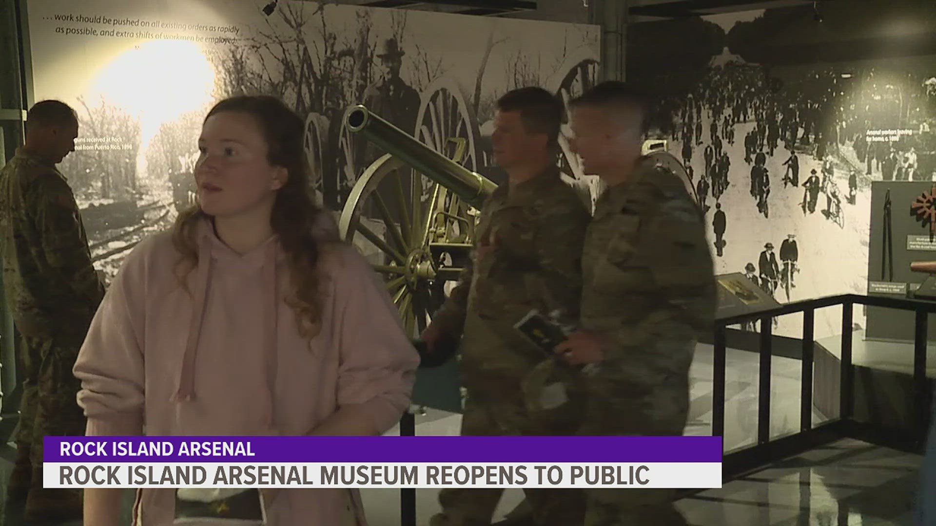 After three years of renovations the Rock Island Arsenal has reopened the doors to their 118 year old museum, the second oldest in the country.