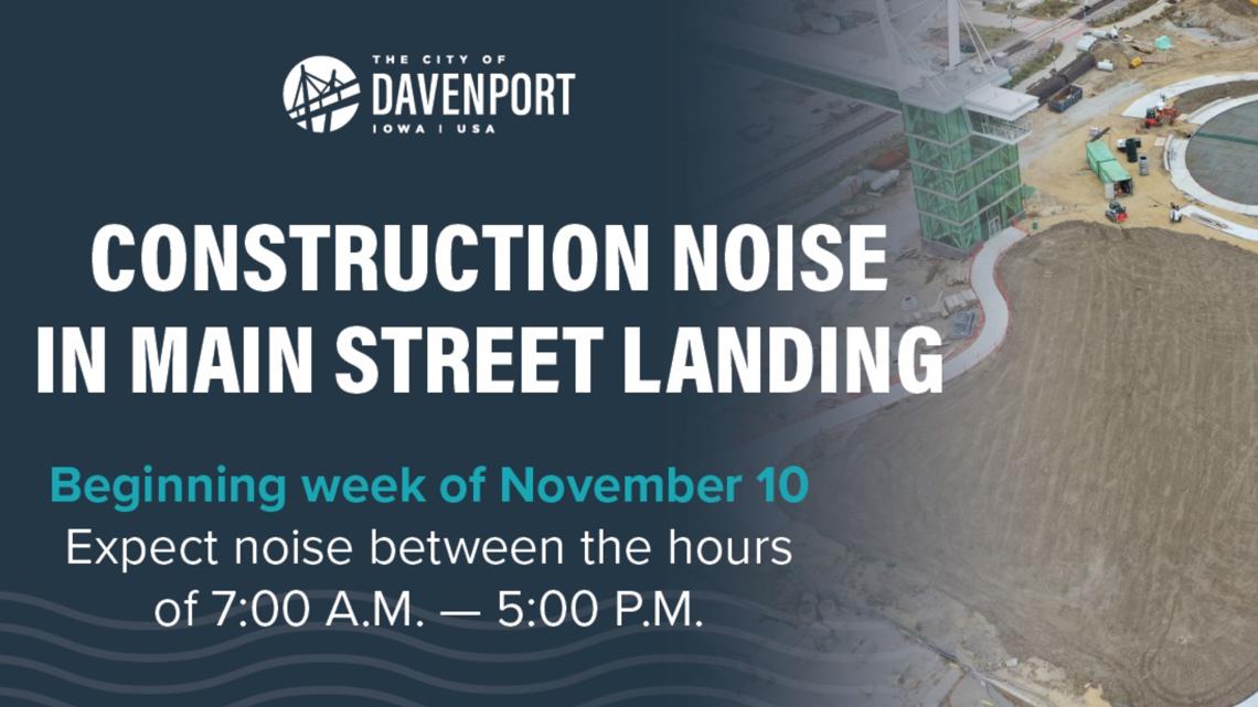 Pedestrian bridge construction to begin at Davenport’s Main Street Landing