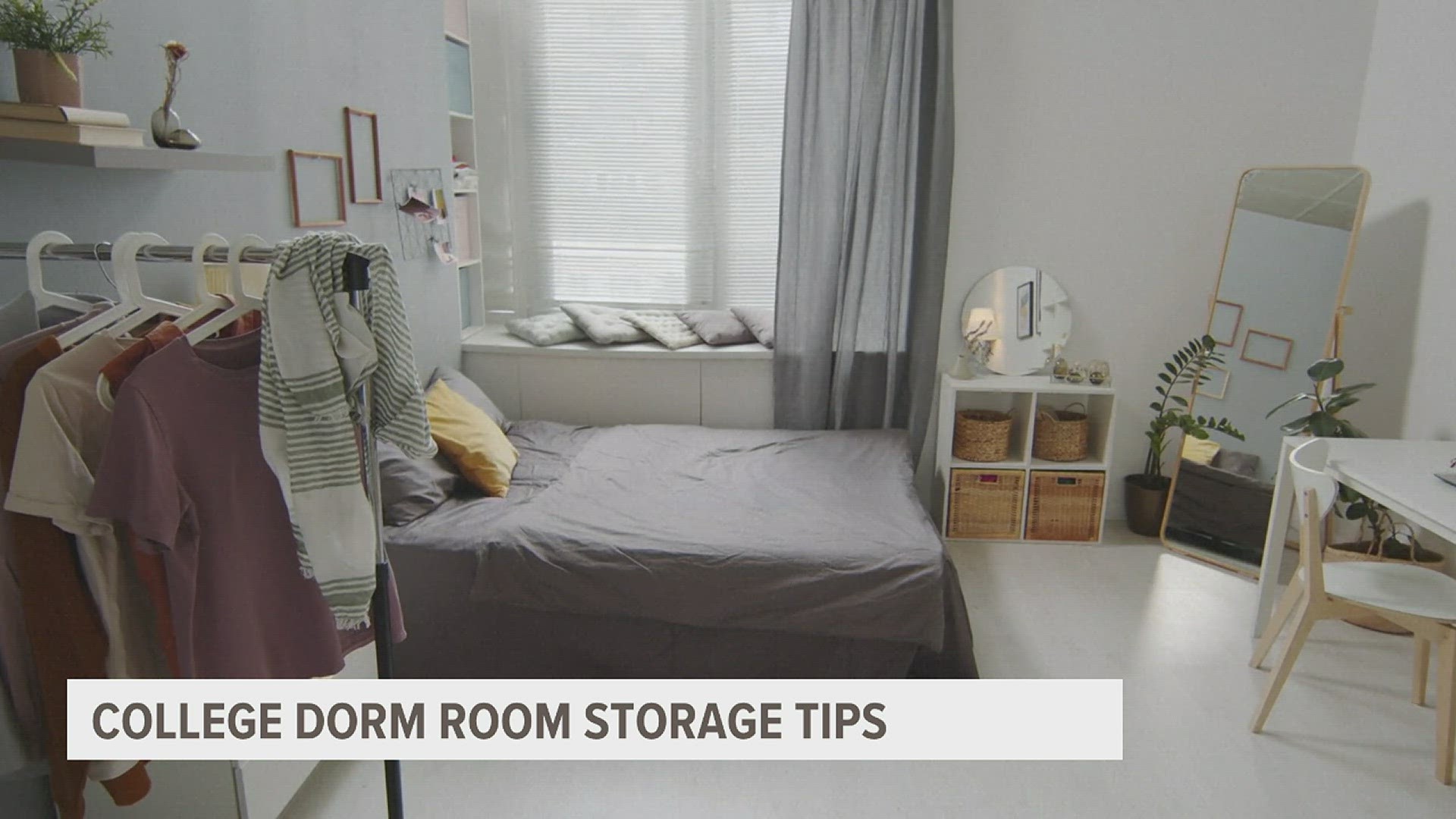 Helping college students maximize dorm room space