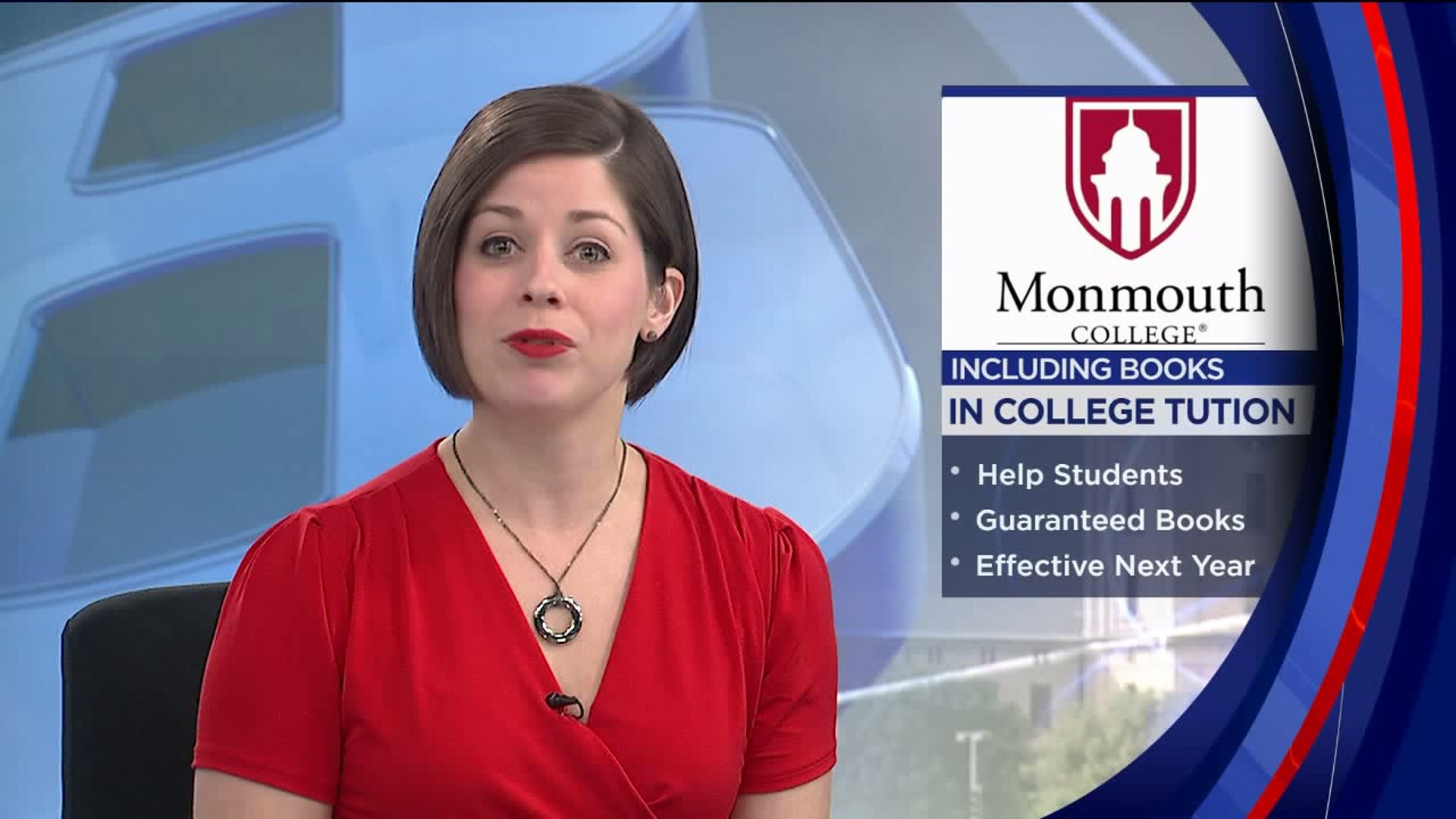 Monmouth College now includes textbooks in total tuition cost