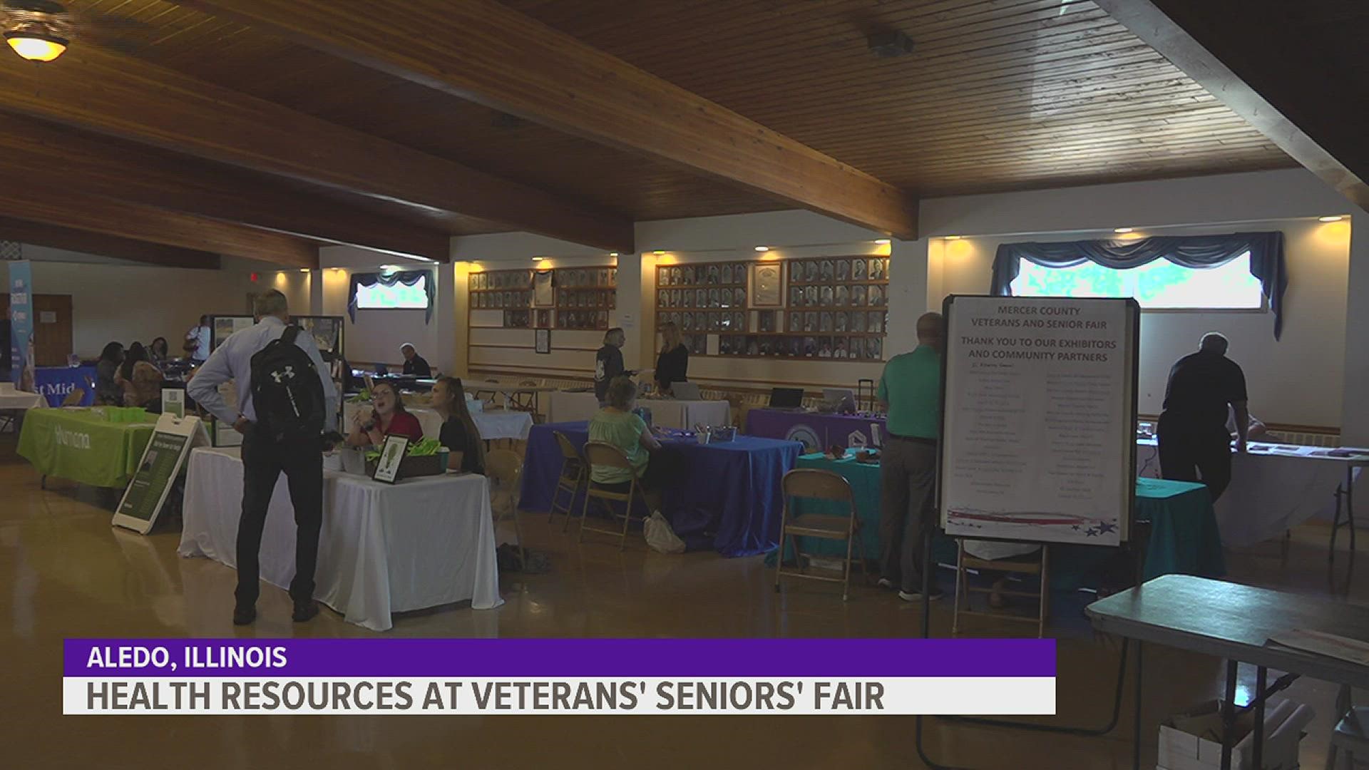 The week-long traveling fair aims to connect senior and veteran communities with local resources.