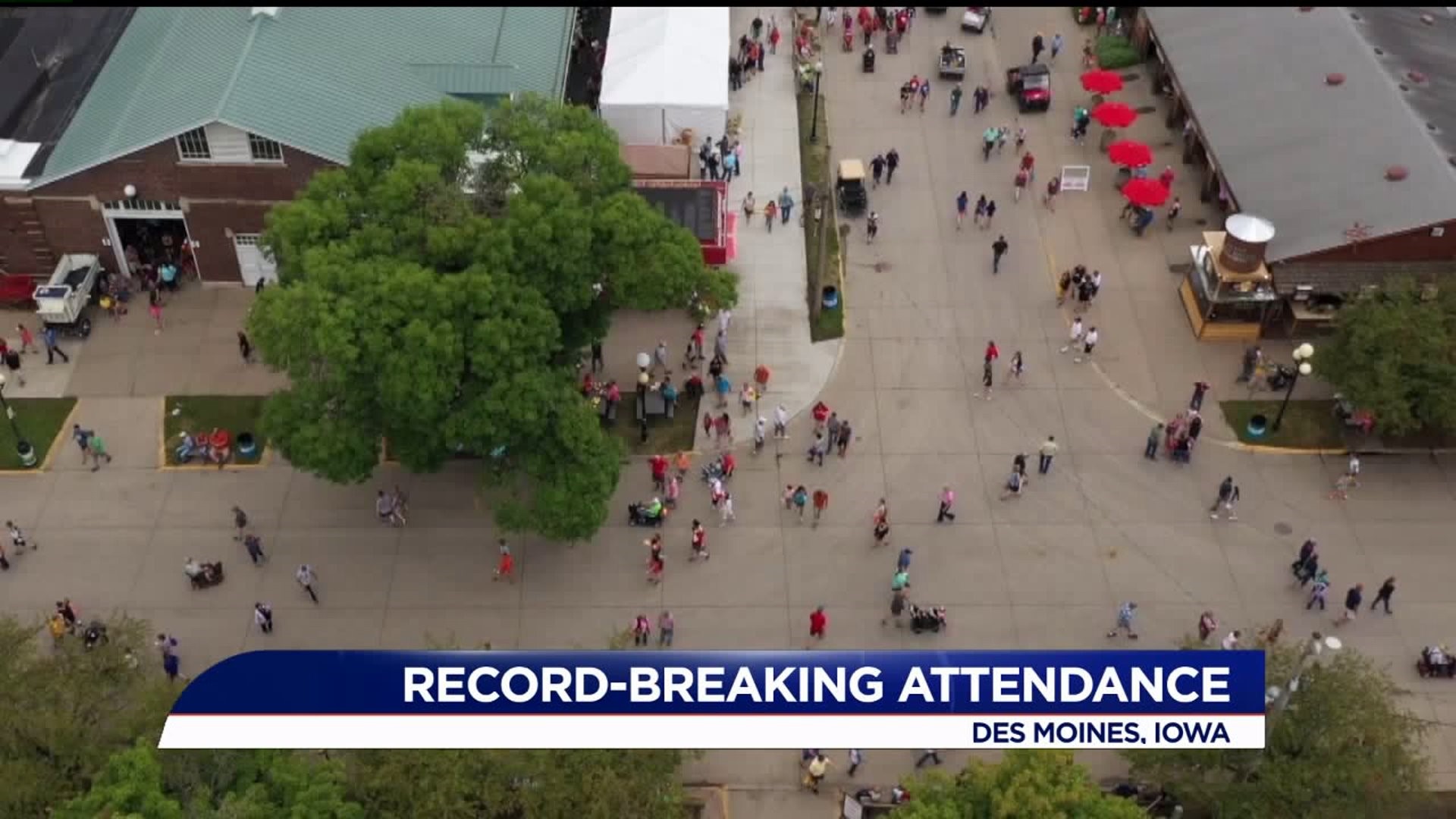 Record Attendance at Iowa State Fair